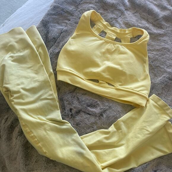 Alphalete Set In Lemonade - Picture 4 of 5